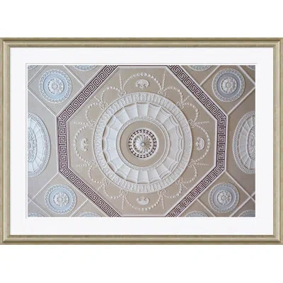 Soicher Marin Adams Ceiling By David Phoenix - Picture Frame Photograph On Paper In Gray;beige;ivory