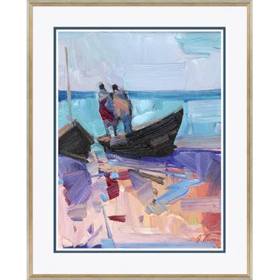 Soicher Marin Along The Shore By Joseph Mota - Picture Frame Painting In Multi