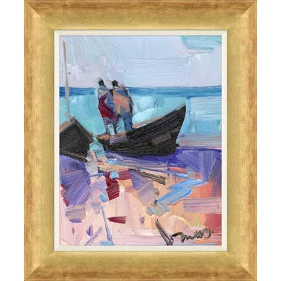 Soicher Marin Along The Shore By Joseph Mota - Picture Frame Painting In Multi