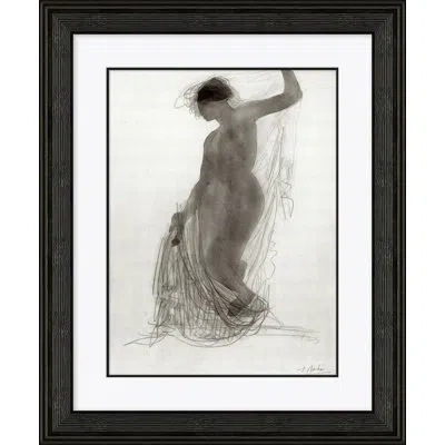 Soicher Marin Anne By David Phoenix - Picture Frame Painting On Paper In Gray