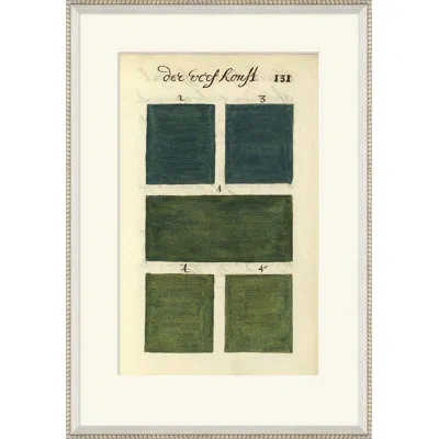 Soicher Marin Antique Color Swatches In Green