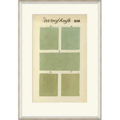 Soicher Marin Antique Color Swatches In Green