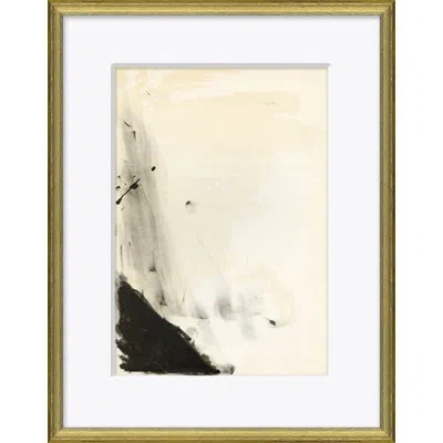 Soicher Marin 'antoni' - Picture Frame Painting On Paper In Black;gray;ivory