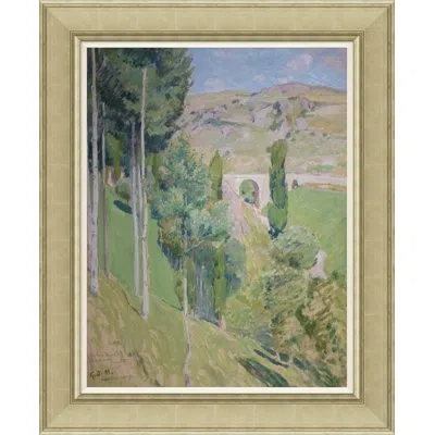 Soicher Marin Arroyo By David Phoenix - Picture Frame Painting On Canvas In Blue;brown;green