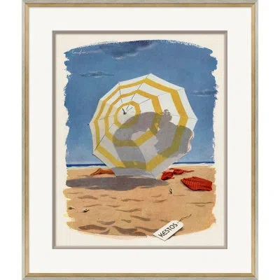 Soicher Marin 'at The Beach' - Picture Frame Print On Paper In Multi