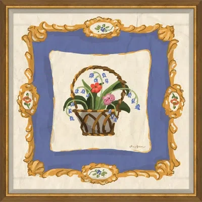Soicher Marin Auberge By Dana Gibson - Picture Frame Painting On Paper In Multi