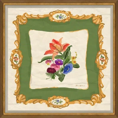 Soicher Marin Auberge' By Dana Gibson - Picture Frame Painting On Paper In Multi