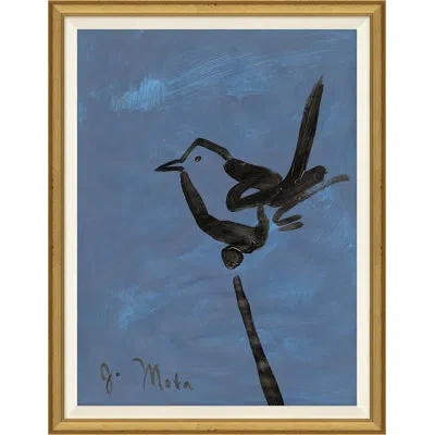 Soicher Marin Bird Series Xviii By Joseph Mota - Picture Frame Painting In Multi