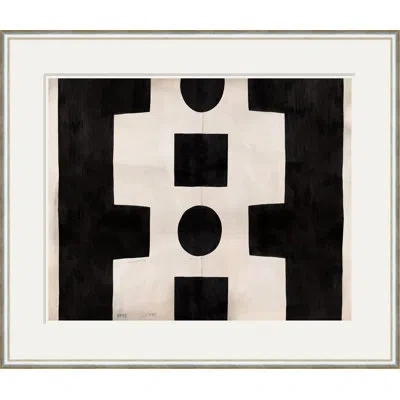 Soicher Marin Black And White Abstract (var. 1) By Paule Marrot - Single Picture Frame Print In Multi
