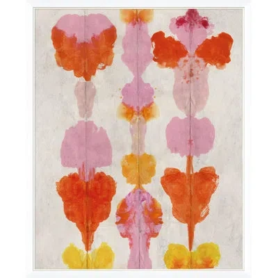Soicher Marin Blot By Dana Gibson - Picture Frame Painting On Paper In Multi