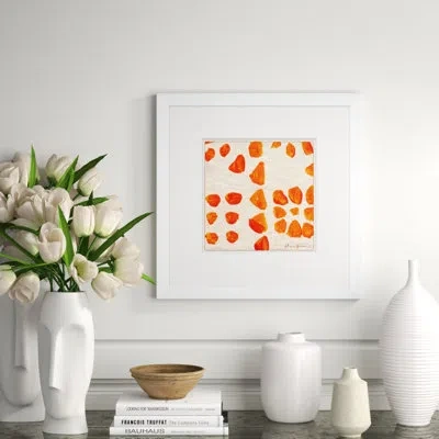 Soicher Marin Bon Dia 2 By Dana Gibson - Picture Frame Painting On Paper In White