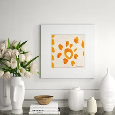 Soicher Marin Bon Dia 3 By Dana Gibson - Picture Frame Painting On Paper In White