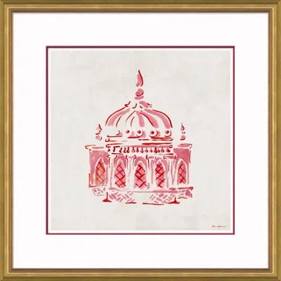 Soicher Marin Brighton' By Dana Gibson Picture Frame Drawing In Pink