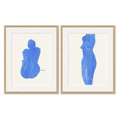 Soicher Marin Caryatid I & Ii - 2 Piece Single Picture Frame Painting Set