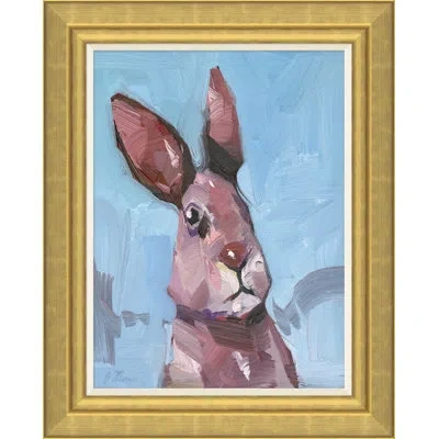 Soicher Marin Cashmere Rabbit - Picture Frame Painting On Paper In No Mat