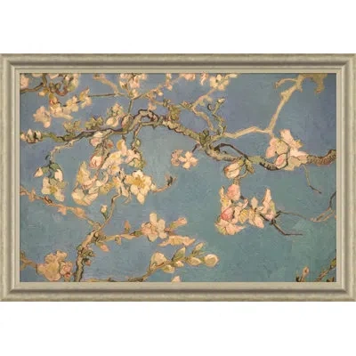 Soicher Marin Cherry Tree By Vincent Van Gogh - Single Picture Frame Painting In Blue