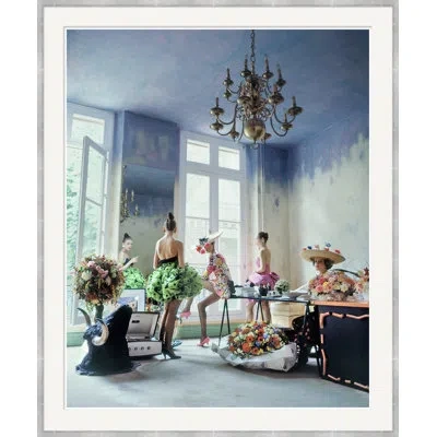 Soicher Marin 'christian Lacroix's Paris Studio' By Arthur Elgort - Picture Frame Graphic Art On Paper In White