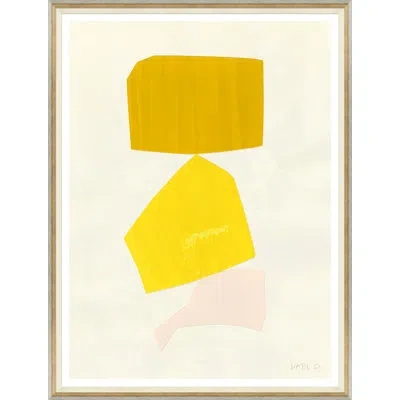 Soicher Marin 'clarity' By Susan Hable Picture Frame Painting In Beige;yellow