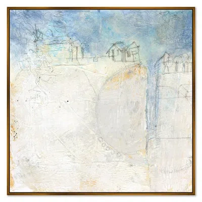 Soicher Marin Cliffside By Jill Krasner - Single Picture Frame Painting On Canvas In Multi