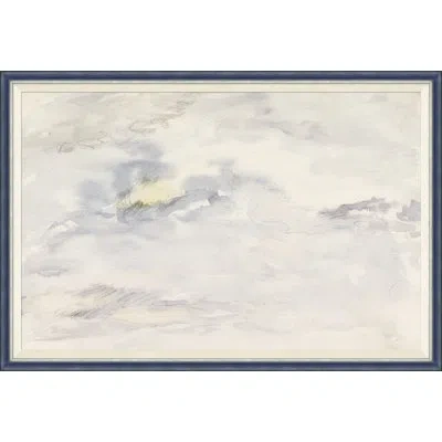 Soicher Marin Cloudbreak Xii - Single Picture Frame Painting In Gray;cream