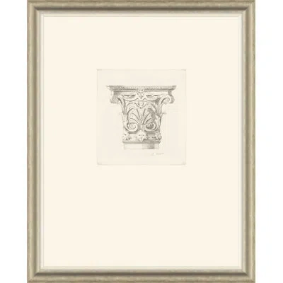 Soicher Marin Colonna Iv By David Phoenix - Picture Frame Drawing Print On Paper In Neutral