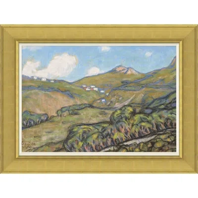 Soicher Marin Coronado Circle By David Phoenix - Picture Frame Painting On Canvas In Brown