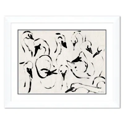Soicher Marin Coterie By Dana Gibson - Picture Frame Painting On Paper In Black;beige