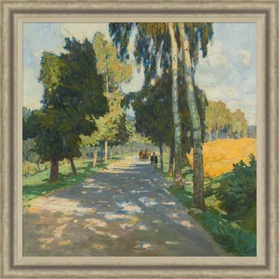 Soicher Marin Country Road - Single Picture Frame Print On Canvas