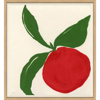 Soicher Marin 'crisp' By Susan Hable - Picture Frame Print On Paper In Brown