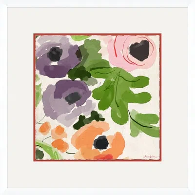 Soicher Marin Cutting Garden By Dana Gibson - Picture Frame On Paper In Multi