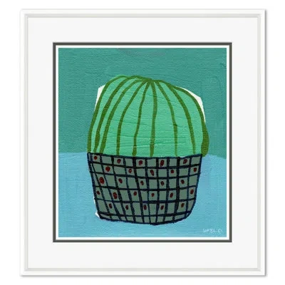 Soicher Marin D' Orsay By Susan Hable - Picture Frame Painting In Green