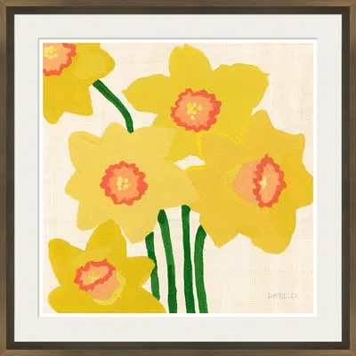 Soicher Marin Daffodils By Susan Hable - Single Picture Frame Painting In Multi