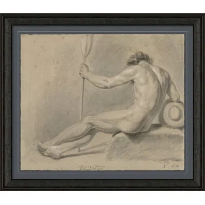 Soicher Marin David By David Phoenix - Picture Frame Drawing Print On Paper In Multi