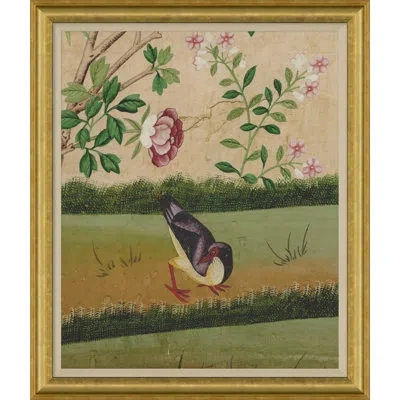 Soicher Marin Delfern Ii By David Phoenix - Picture Frame Graphic Art On Paper In Brown;green;light Pink