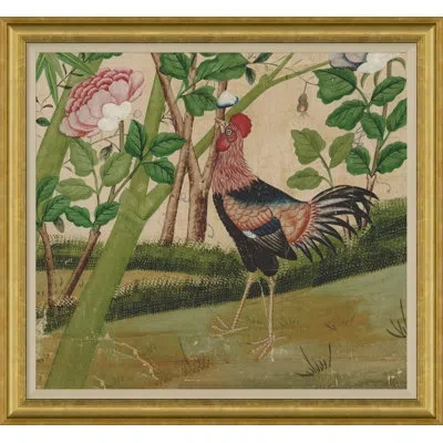 Soicher Marin Delfern Iv By David Phoenix - Picture Frame Graphic Art On Paper In Brown;green