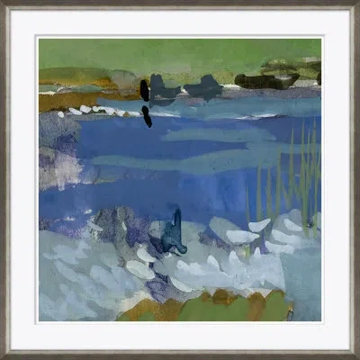 Soicher Marin 'details Of Russian Landscapes'' - Picture Frame Painting Print On Paper In Blue