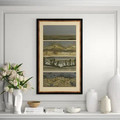 Soicher Marin Dreams Of Stone 22' - Picture Frame On Paper In Gray