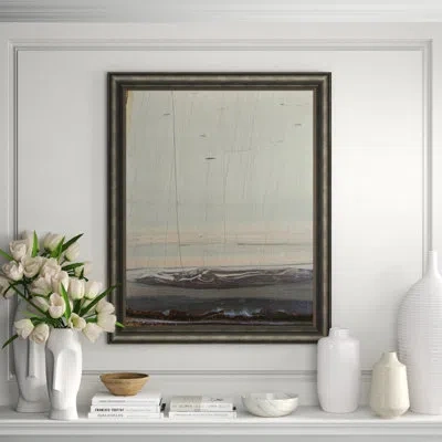 Soicher Marin Dreams Of Stone V - Picture Frame Print On Paper In Gray;pink