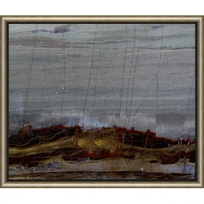 Soicher Marin Dreams Of Stone-collage 4' Picture Framed Graphic Art In Gray