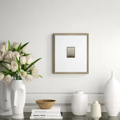 Soicher Marin Dreams Of Stone-small 7' - Picture Frame Painting On Paper In White