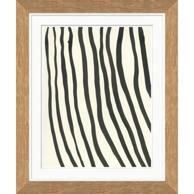 Soicher Marin 'dunes' By Susan Hable - Picture Frame Painting On Paper In Black;beige