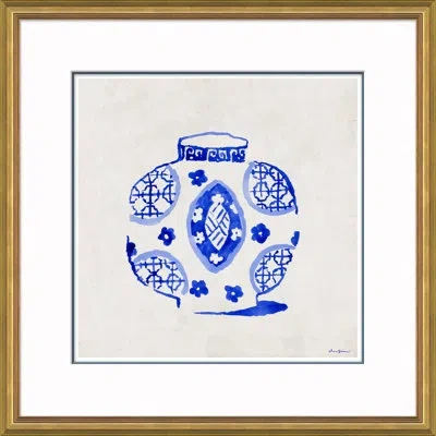 Soicher Marin Dynasty Jar By Dana Gibson - Picture Frame Painting On Paper In Multi