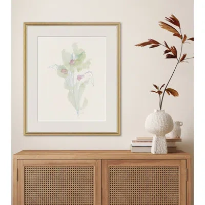 Soicher Marin Early Bloom I By Yuki Osada - Single Picture Frame Painting In Multi