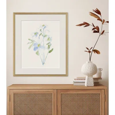 Soicher Marin Early Bloom Ii By Yuki Osada - Single Picture Frame Painting In Brown