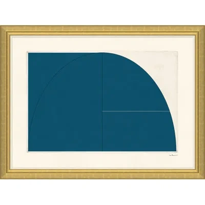 Soicher Marin Euclid's Dream - Large 4 - Picture Frame Painting On Paper In Animal Print