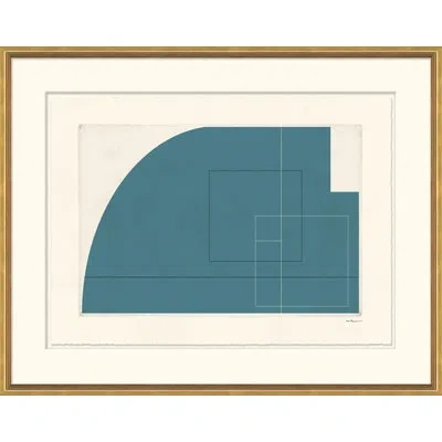 Soicher Marin Euclid's Dream - Picture Frame Graphic Art Print On Paper In White
