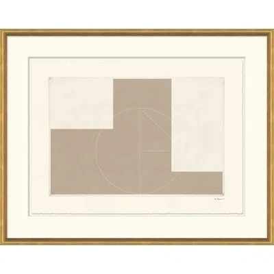 Soicher Marin Euclid's Dream - Picture Frame Graphic Art Print On Paper In Neutral