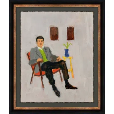 Soicher Marin 'everyday People 12' - Picture Frame On Paper In Black;green;gray