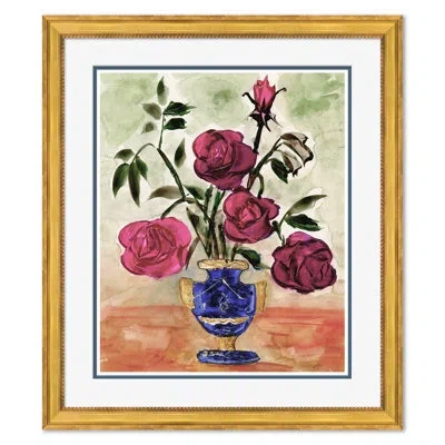 Soicher Marin Fab Floral Folly - Picture Framed Painting In Animal Print