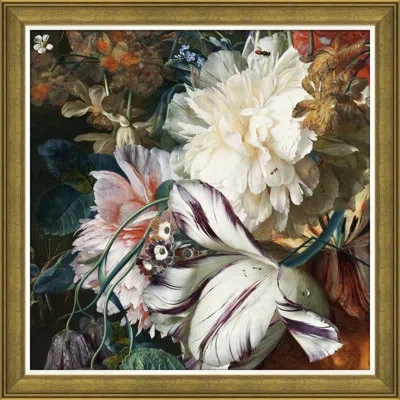 Soicher Marin Floral Boquet - Picture Frame Painting Print On Paper In Multi